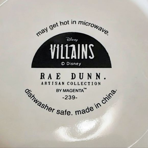 Rae Dunn & Disney Villains, Evil Witch/Grimhelde of Snow White, 18 Oz. Mug, 2023 - Picture 5 of 10